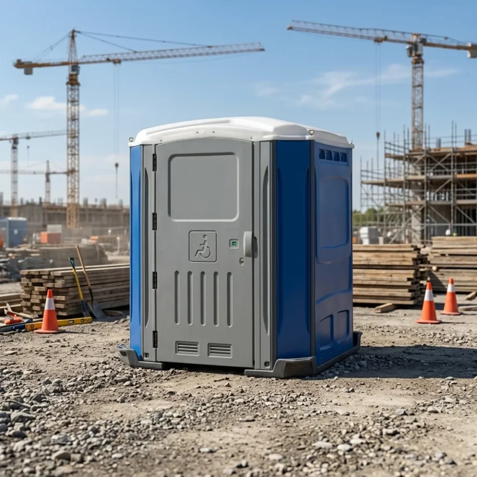 Accessible Toilet on Building Site