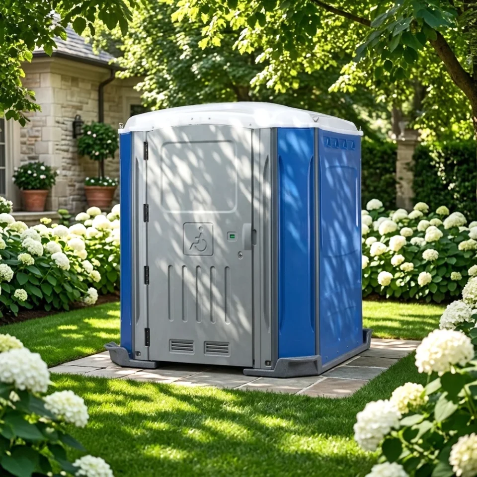 Accessible Toilet on Garden